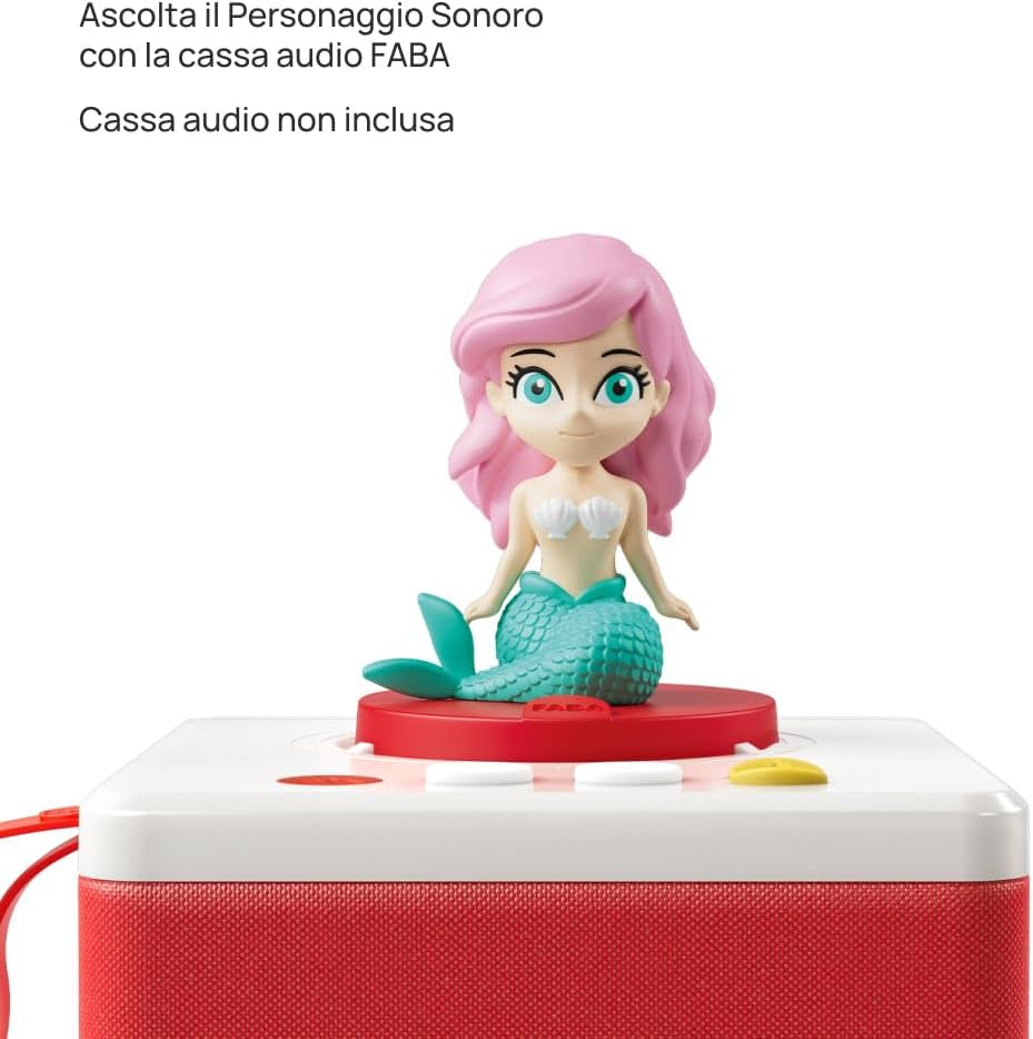 Figura sonora La Sirenita - cuentos sonoros - juguete, contenidos educativos, versión italiana, niños a partir de 4 años Juguetes para bebés Naty Shop