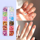 Kit de 10 cajas de diamantes de imitación para uñas, accesorios multifuncionales con 1 pinza, diamantes decorativos, cristales, perlas, gemas, coloridos, mixtos, ojos de caballo, piedras metálicas, para decoración de uñas DIY