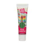 Colorante alimentario Funcakes Hoja Verde: Colorante alimentario altamente concentrado para masas, natas, fondant y mazapanes. Fácil dosificación. Una sola gota para crear colores vibrantes. Halal. 30 gramos.