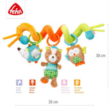 Fehn Activity Spiral Sleeping Forest - juguete para cochecito con tacto y sujeción - juguete para cuna, parque, cochecito y silla de coche - juguete de actividad motora para bebés y niños pequeños a partir de 0 meses Baby Toys Naty Shop