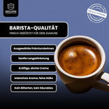 KING'S COFFEE - AMESTEC RS ESPRESSO - 1 kg de granos de café fuertes y aromáticos - café de baja acidez - café en grano entero - tostado en pequeñas cantidades procedente de Italia - granos de espresso para máquinas totalmente automáticas y portafiltros