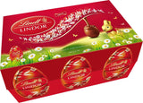 Mezcla de Pascua Chocolate Lindt LINDOR | Caja 144g | Huevos LINDOR que se deshacen en la boca en tres variantes: Chocolate con leche, Chocolate negro, Avellana | Chocolate de Pascua | Regalo de chocolate | 1 paquete