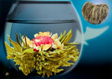 Lingote de oro de flores de té 1 pieza 6 g | Hojas de té verde | Flores de jazmín | Enredadera europea | Té verde Té con flores | Flores de té verde | Ideal para los amantes del té
