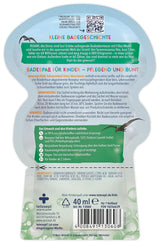 Tetesept Kids Dino - Aditivo de baño para niños, espuma, colorea el agua verde, 40 ml Naty Shop