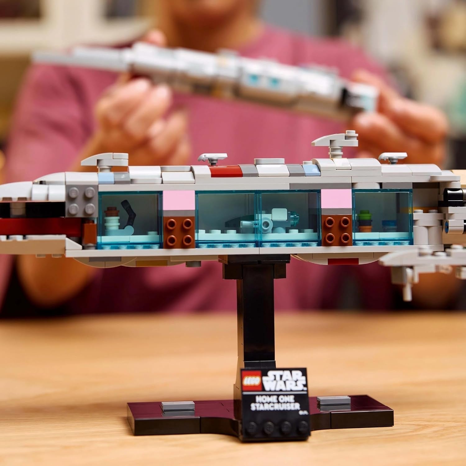 LEGO Star Wars 75405 Home One Starcruiser de Return of the Jedi - Modelo de nave estelar - Set de fantasía y colección para construir y exhibir - Regalo para fanáticos adultos y adolescentes Juegos de construcción Besuche den LEGO-Store
