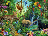 Ravensburger Puzzle para niños - 12660 Animales en la selva - Puzzle de animales para niños a partir de 8 años, con 200 piezas en formato Xxl Puzzle Naty Shop