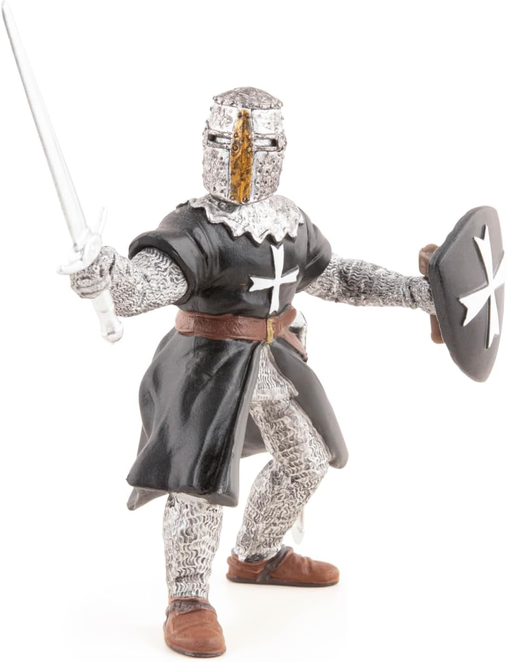 Papo -Pintado a mano - Figuras -Medieval-Fantasía - Caballeros de San Juan con espada-39938-Coleccionables-Para niños - Apto para niños y niñas - A partir de 3 años Figuras de acción Naty Shop