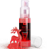 Set de espray de purpurina comestible - 20 g de polvo de purpurina iridiscente para bebidas, champán, pasteles - Colorante metálico comestible para cócteles, vino, licor, repostería, tartas