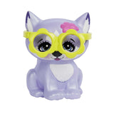 Enchantimals HHB90 - Muñeca Hadley Husky (Aprox.15 cm) y figura de animal de perro de trineo, muñeca pequeña con falda desmontable y accesorios, gran regalo para niños a partir de 4 años