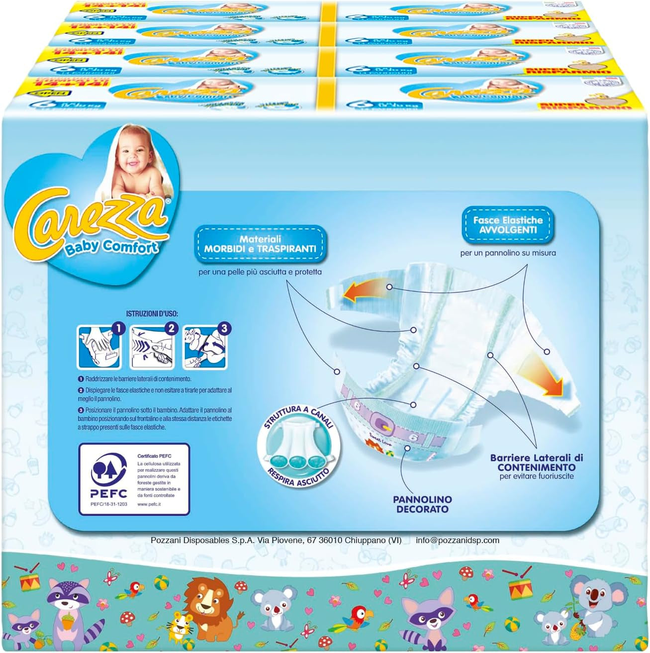 Comodidad para bebé XXL | Talla 6 (16-30 kg) | 140 pañales