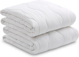 Degrees Home - 4 Estaciones - Edredón Nórdico, 180 Cm, 2 Edredones. Invierno: Fibras 270 G/M2; Verano 170 Gr/M2-260X240 Cm Edredones y edredones Naty Shop Cama 180 Cm Blanco