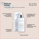 Crema para aumento y levantamiento de senos, ingredientes naturales - ¡PUSH UP! por Elaine Perine™ Cosmética y Belleza Naty Shop