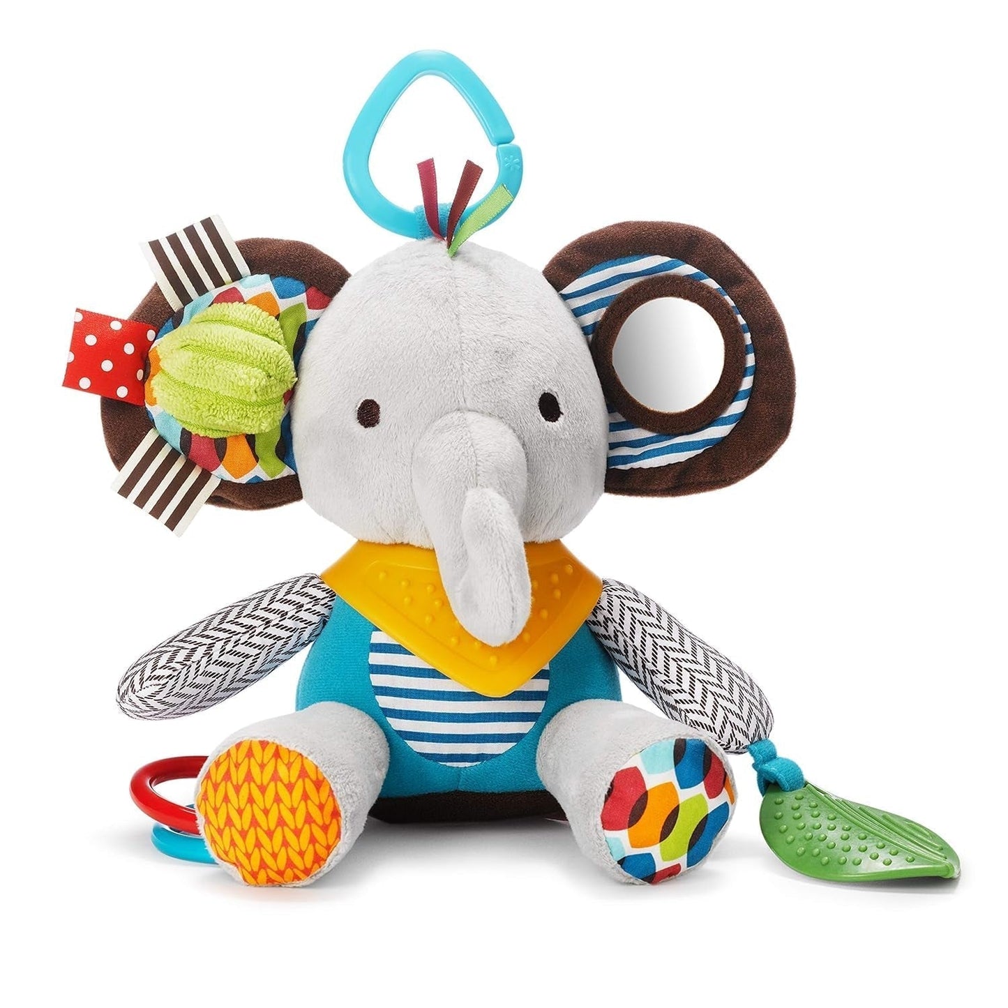 Skip Hop Bandana Buddies Juguete de Actividad, Peluche para Bebés y Niños, Multicolor, Elefante Bebé Juguetes Naty Shop Elefante