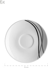 Mäser vajilla combinada, porcelana TAJO, blanco, 40 x 60 x 40 cm