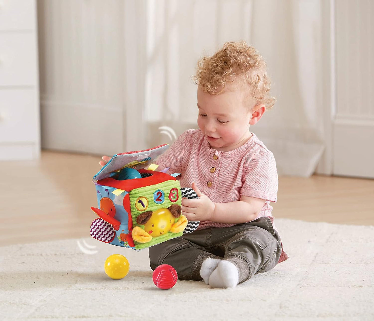 Vtech 80-528204 Peluche cubo 1-2-3 para niños Jucarii Bebe Naty Shop