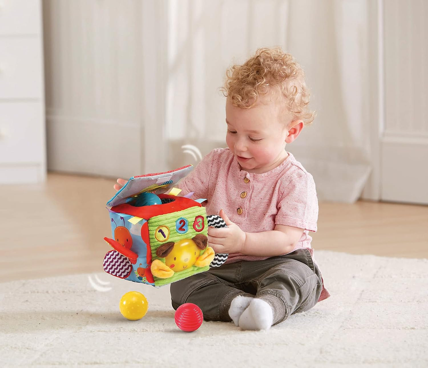 Vtech 80-528204 Peluche cubo 1-2-3 para niños Jucarii Bebe Naty Shop