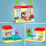 LEGO DUPLO 10434 Supermercado de Peppa: juguete y juego educativo creativo, regalo para niños y niñas a partir de 2 años, fomenta la destreza Juegos de construcción Besuche den LEGO-Store