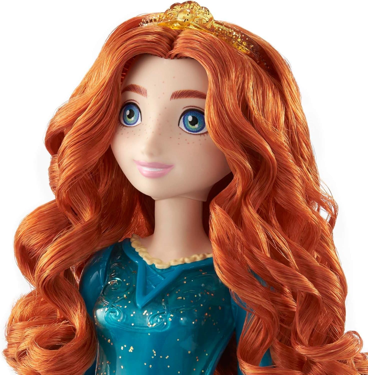 Mattel Disney Princess Toy Merida Muñeca hecha a mano con ropa y accesorios brillantes inspirados en Disney y Pixar Movie Kids Gift HLW13