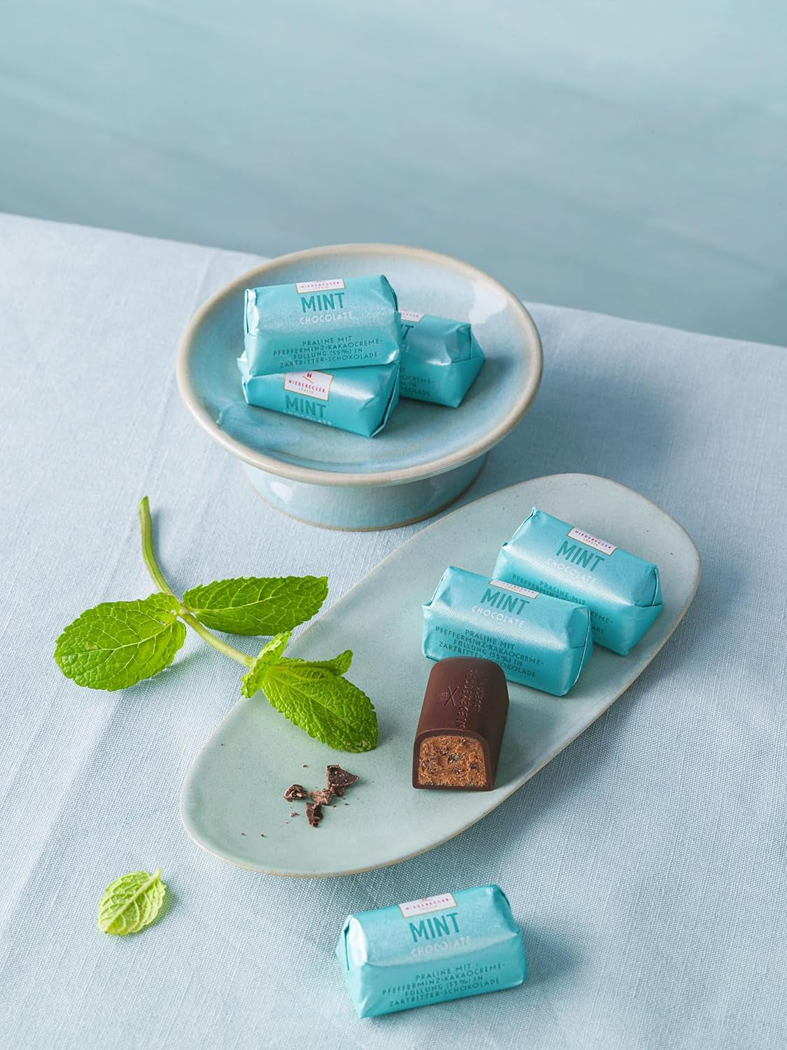 Chocolate Niederegger Clásico "Menta" 100g