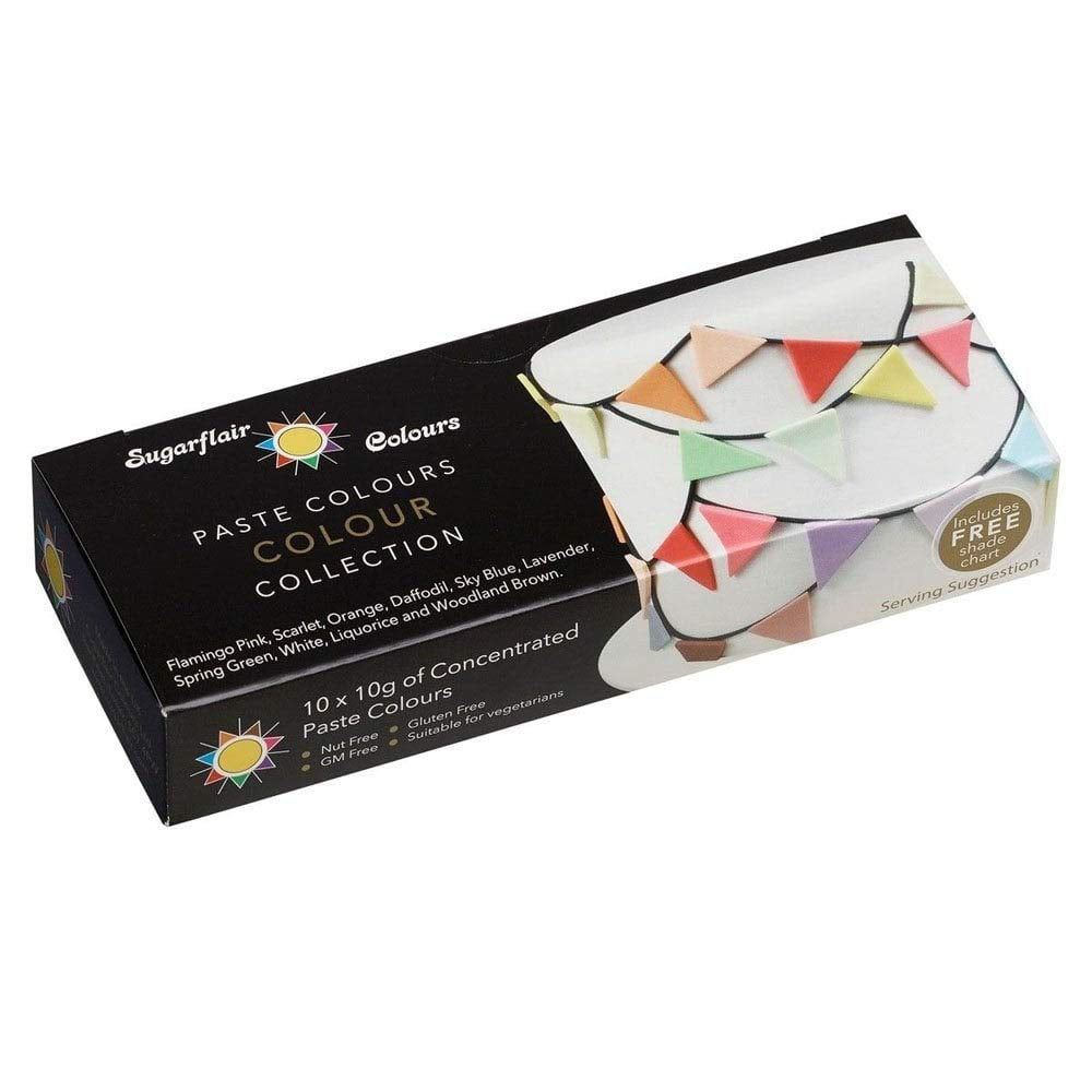 Juego de colección de pastas múltiples Sugarflair/10