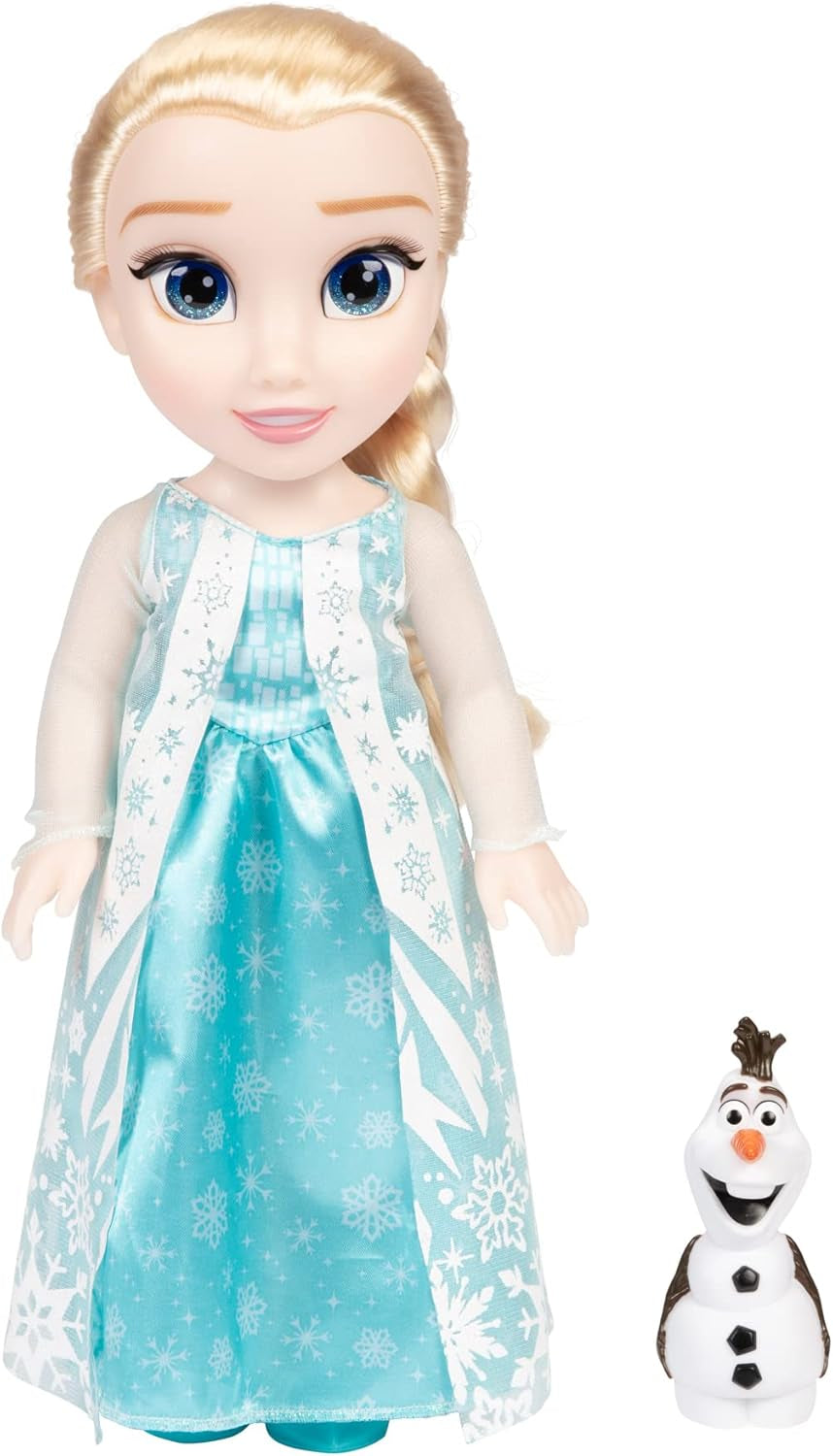 Disney Die Eiskönigin - Frozen - Muñeca ELSA cantante 35 cm, cantando "Let It Go", incluye accesorios para mayor diversión, perfecta para niñas a partir de 3 años, 225306, Türkis
