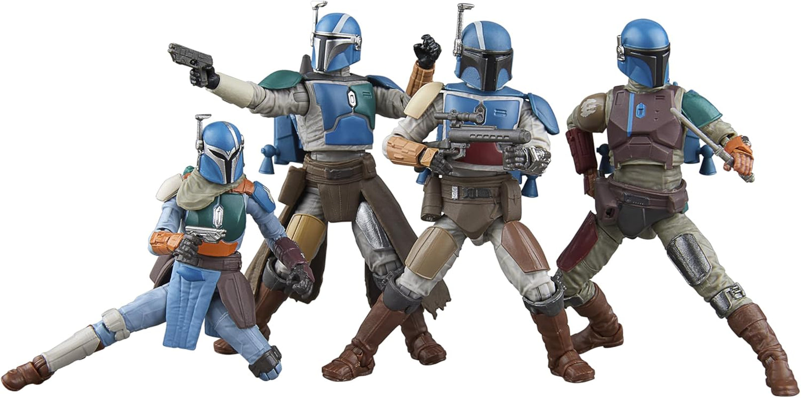 Star Wars Vintage Collection Mandalorian Shriek-Hawk, paquete de 4 figuras de acción Mandalorian, escala 9,5 cm Naty Shop