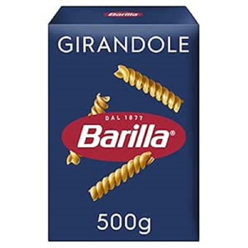 Pasta Barilla Clásica Girandole no. 34, elaborado con trigo duro de alta calidad, siempre al dente (1 x 500g)