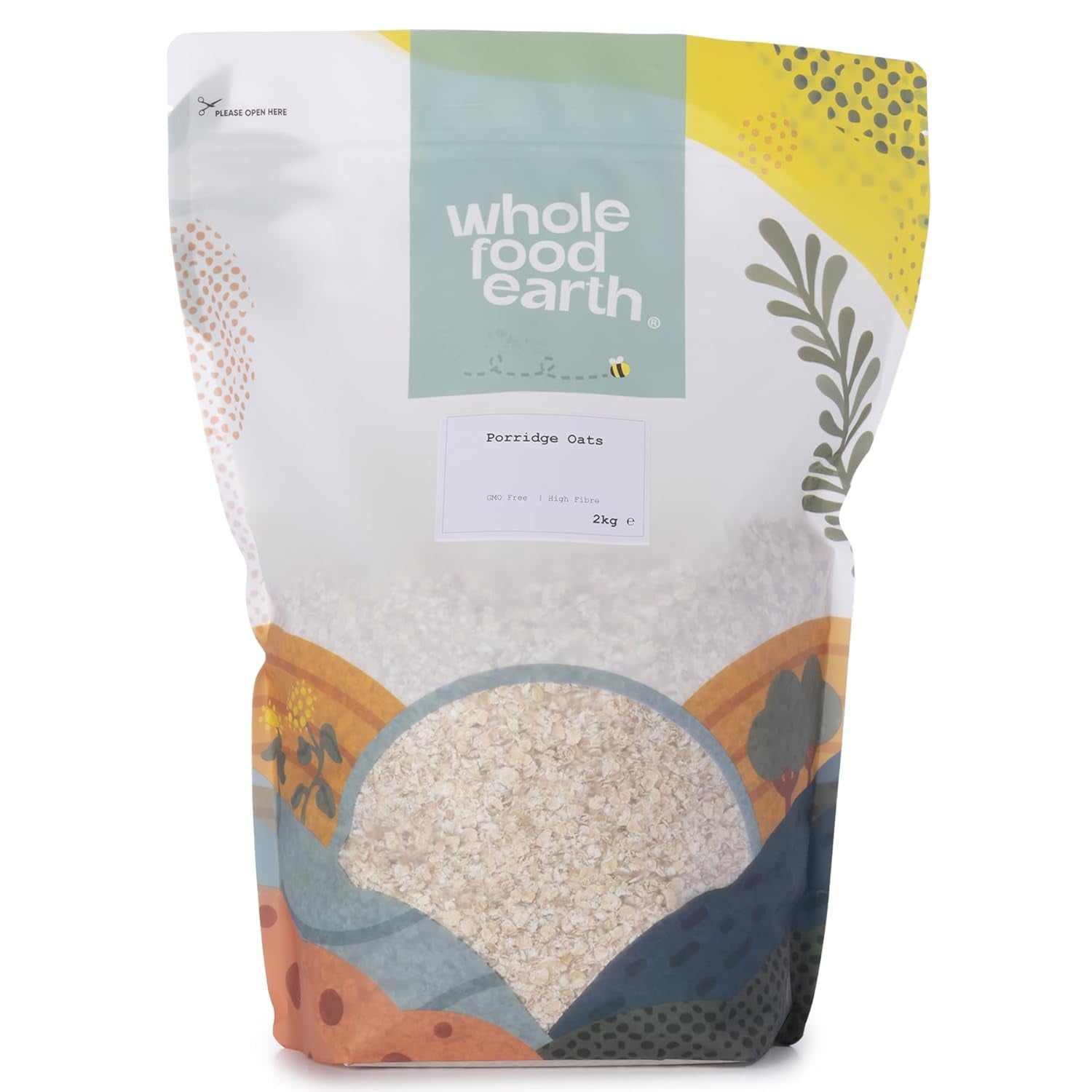 Avena Integral Tierra 2 kg | Sin OGM | Rico en fibra