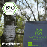 Martermühle Mexiko Bio Espressobohnen entkoffeiniert 1kg mittelkräftig I Arábica I Sabor: Turrón, Zartbitterschokolade I Ganze Bio Espresso-Bohnen schonend geröstet, säurearm