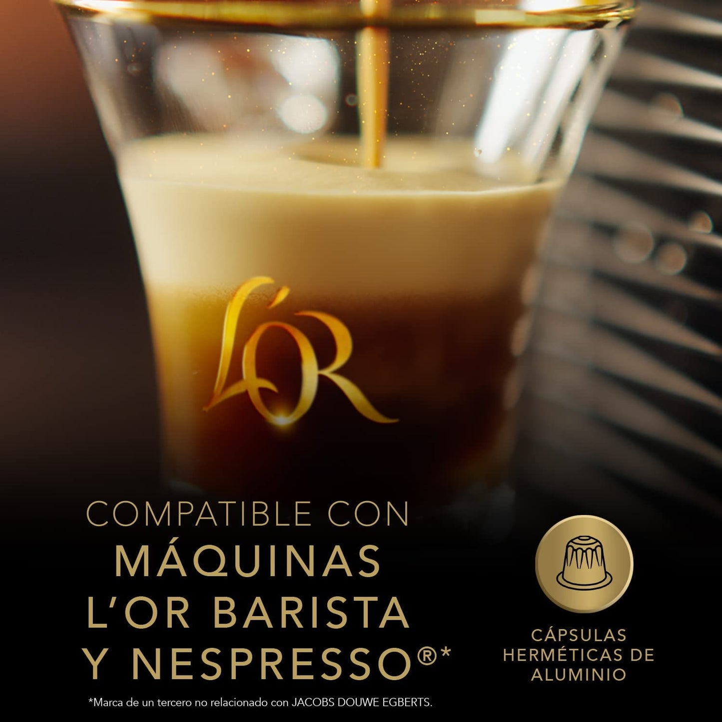 Kapseln aus Aluminio, Ristretto, Intensidad 11, 40 unidades, 208 g