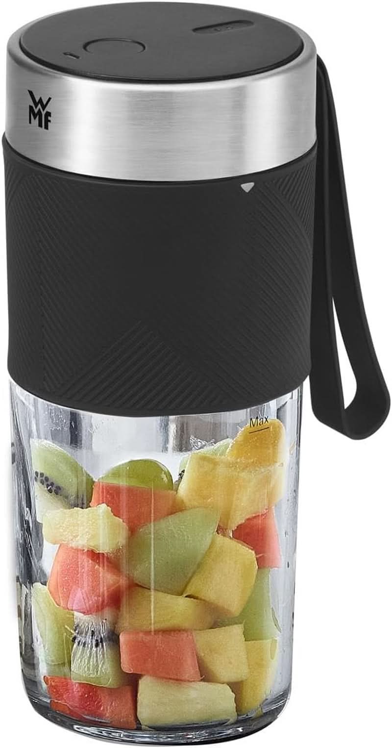 WMF Küchenminis Mix on the Go 300 Ml, Mini Batidora para Llevar, Batidora Batidora USB, Batidora Personal Aufladbarer, Batidora Tragbarer para Batidos, Batidos Cocina Naty Shop