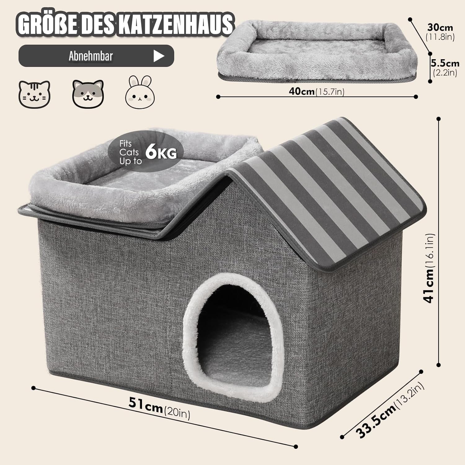 Mantas y Muebles, Mascotas, Casas y Cuevas, Gatos, Camas para gatos, Gatos - camas, colchones