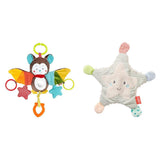 Fehn Octopus Activity Toy - Juguete de habilidades motoras para bebés para cochecitos y comienzos brillantes, Oball, juguete sonajero con bolas de agarre para caminar, juguete interactivo para bebés Bebe Toys Naty Shop Animal Rustling Activity Pack Bat