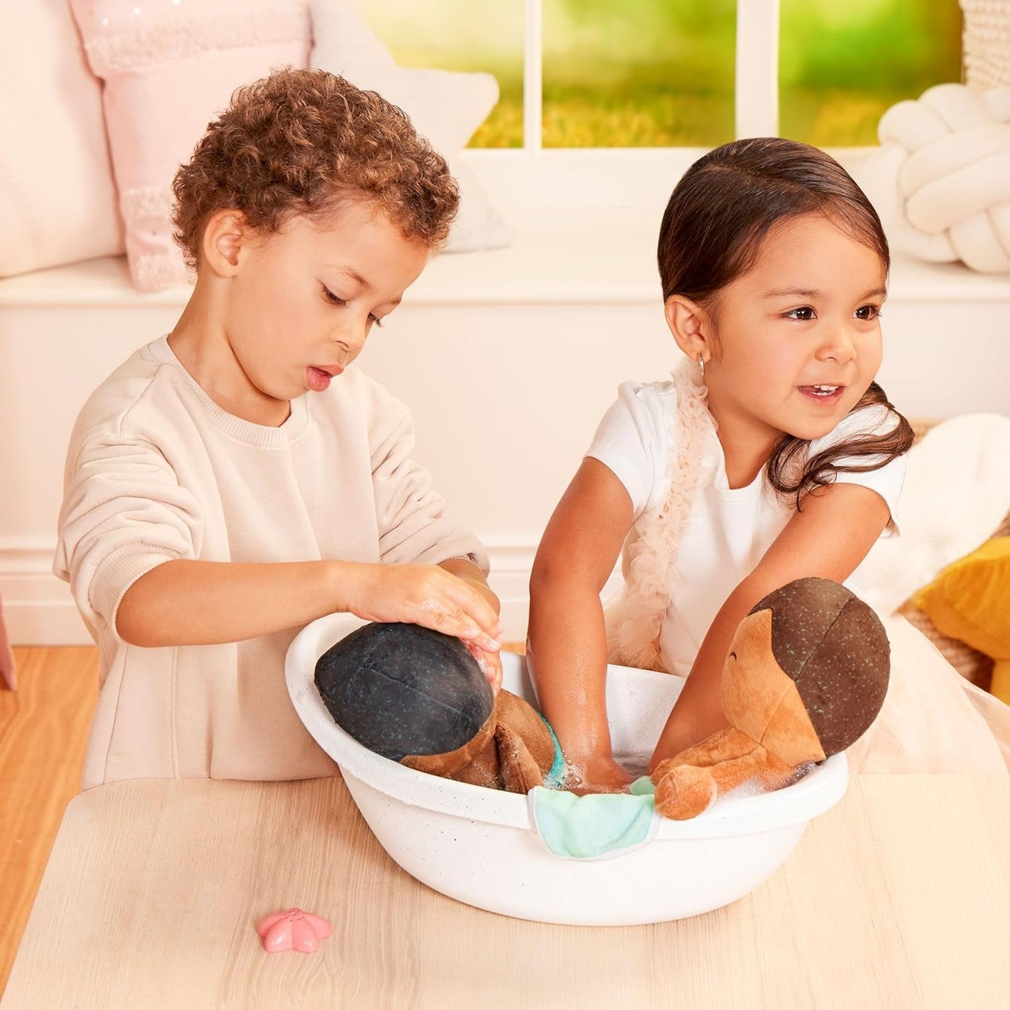 LullaBy – Bañera para muñecas – Set de baño – Juguete de baño – Accesorios para muñecas – Juego acuático realista – Niños 2+