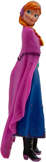 Bullyland 12960 - Figura de la princesa Anna de la película Frozen de Walt Disney, aprox. 9,5 cm, muy detallado, ideal como pequeño regalo para niños a partir de 3 años.