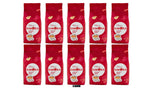 Café en grano Gimoka Gran Bar, rico y cremoso, 1 kg, paquete de 10, + llavero