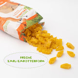 Freche Freunde Fideos Vegetales Orgánicos 'Zanahoria' 25% Contenido Vegetal Vegano Paquete de 6 (6 x 300g)
