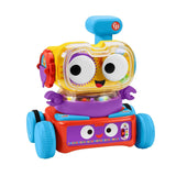 Fisher-Price Robot de Aprendizaje 4 en 1 Linus para Bebés y Niños Pequeños, Juguete a Partir de 6 Meses - Habla Alemán, HCK39 Juguetes para Bebés Naty Shop Italiano