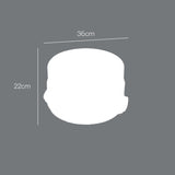 Recipiente para tartas Metaltex, regulable en altura, polipropileno, blanco/transparente, ⌀ 30 cm, regulable en altura 8 y 15 cm Cajas para guardar alimentos Naty Shop
