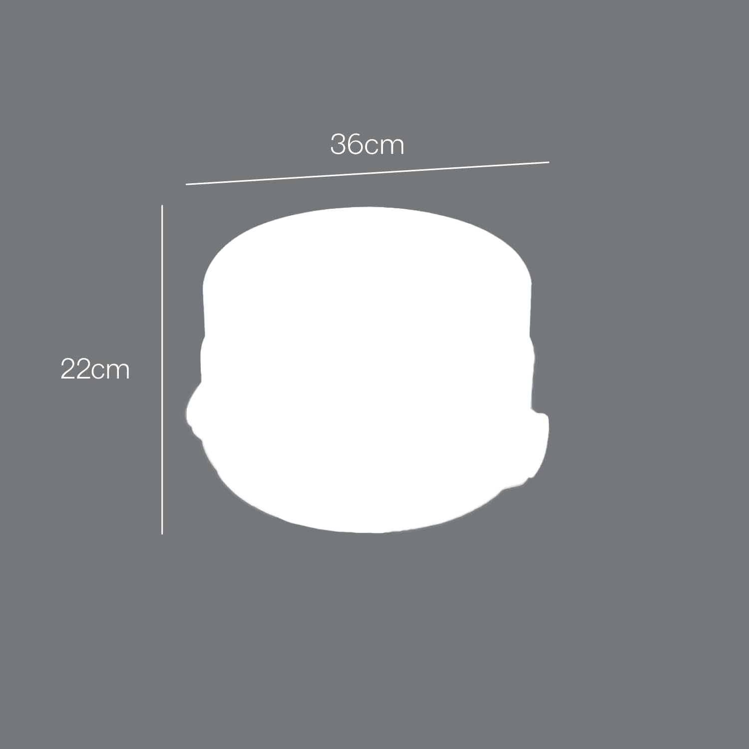 Recipiente para tartas Metaltex, regulable en altura, polipropileno, blanco/transparente, ⌀ 30 cm, regulable en altura 8 y 15 cm Cajas para guardar alimentos Naty Shop