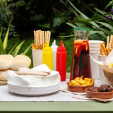 Table Kind 100 Servilletas Suaves Blancas a Granel, Servilletas de Alta Calidad para Fiesta, Catering y Uso Diario, FSC, Sostenibles y Reciclables, Fabricadas en la UE | 2 capas | 33cm
