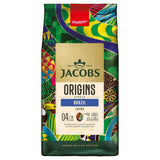 Jacobs Kaffeebohnen Origins Brazil, Geschmack aus Brasilien, geröstet in Bremen, Intensität 4/10, Kaffee ganze Bohnen, 1 kg