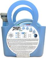 Magic Blue Hose Manguera de jardín extensible de 20 metros con bolsa y boquilla pulverizadora