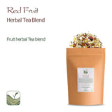 Mezcla de infusiones de frutas y hierbas orgánicas - Infusión de hierbas 100% natural con el intenso sabor de las frutas rojas - Té de frutas Té de frutas orgánicas Té de frutas a granel Té de frutas a granel Té de frutas de invierno