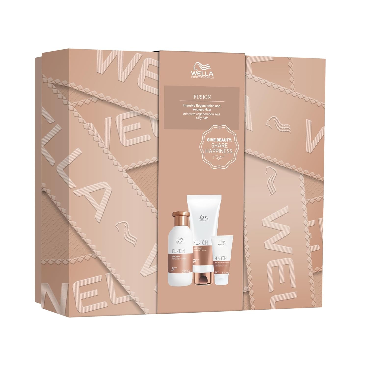 Wella Professionals Fusion Intense Repair - Cuidado profesional para cabello dañado Wella Shower and Bath Set Advantage
