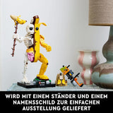 LEGO Fortnite shali de hueso - Incluye lanzador de pintura y recogedor de cuencos - Artículo de colección para fanáticos de los videojuegos - Set de construcción para adultos como decoración del hogar o la oficina - 77072 Juegos de construcción Besuche den LEGO-Store