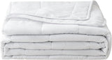 Edredón de verano 155X220 Edredón de verano ligero Edredones de 90 GSM Edredón de 155X220Cm Edredón fino Utilizable sin funda Edredón refrescante Edredones y edredones blancos suaves y acogedores Naty Shop Edredón de verano 155X220 Cm