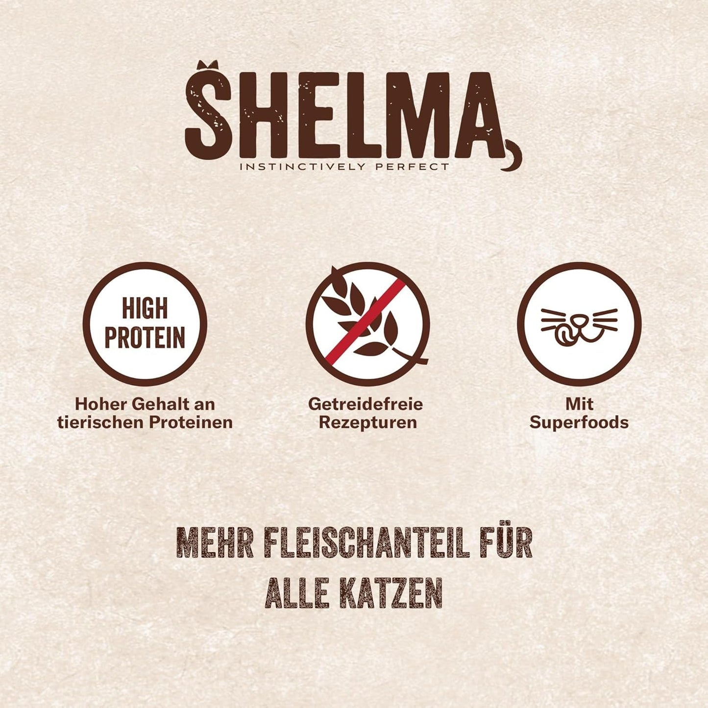 Shelma Comida húmeda para gatos con pavo en salsa de tomate y hierbas - Alimento completo sin cereales con alto contenido en carne - 28 x 85 g (2,38 kg)