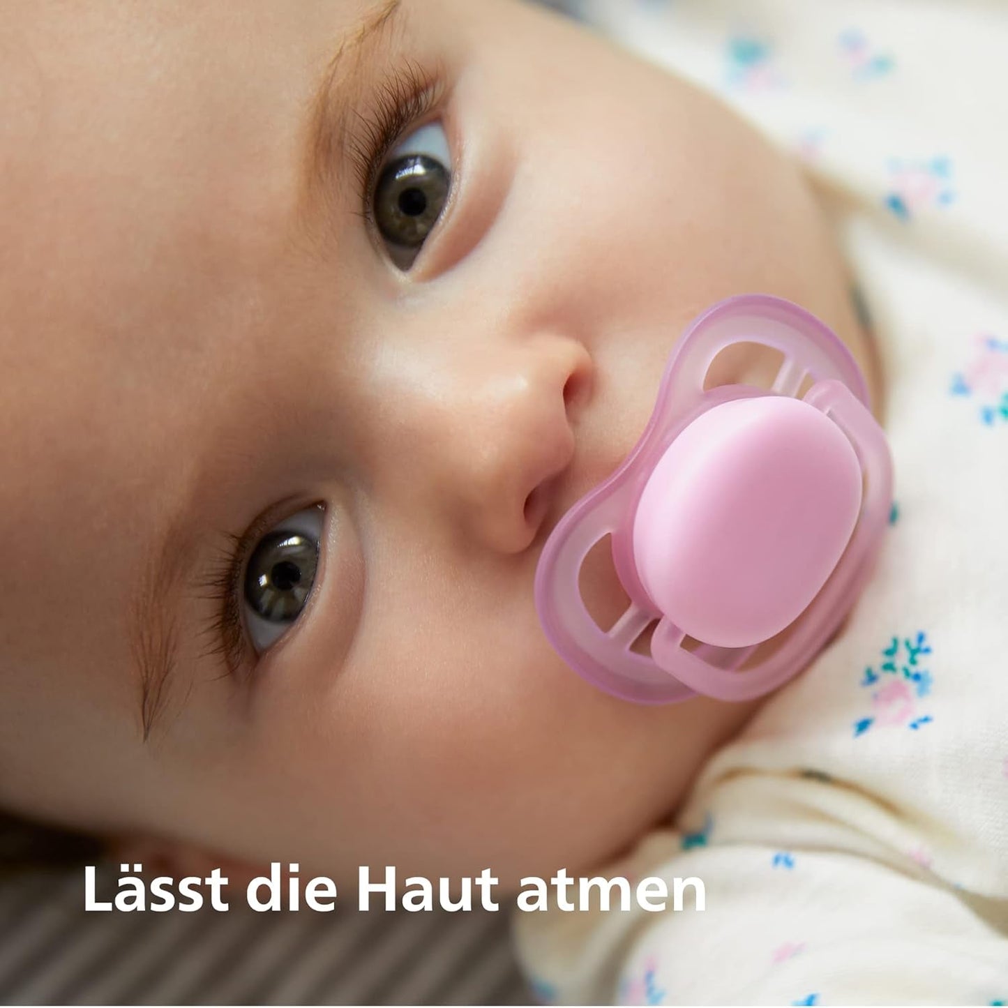 Philips AVENT Juego de 4 chupetes Ultra Air ligeros y transpirables: 2 chupetes que brillan en la oscuridad y 2 chupetes de día, a partir de 18 meses (Modelo SCF349/43)