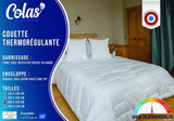 Edredón Termorregulador, Templado, 240 X 220 Cm, Sudor, Ventilación óptima, 100% algodón, Percal, Sensación Fresca, Edredones y edredones Franceses Naty Shop